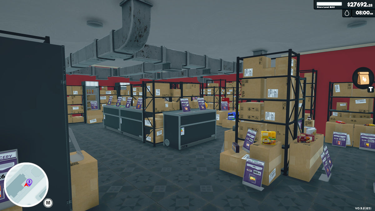 Supermarket Simulator – Mídia Digital (Steam/PC)