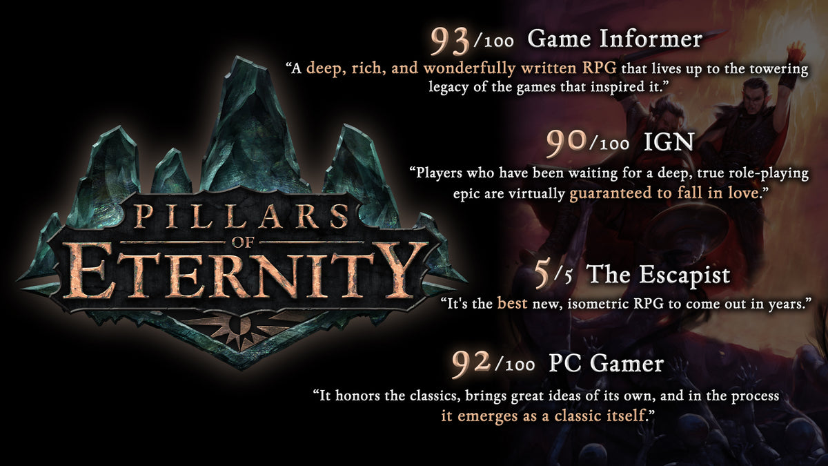 Pillars of Eternity – Mídia Digital (Steam/PC)
