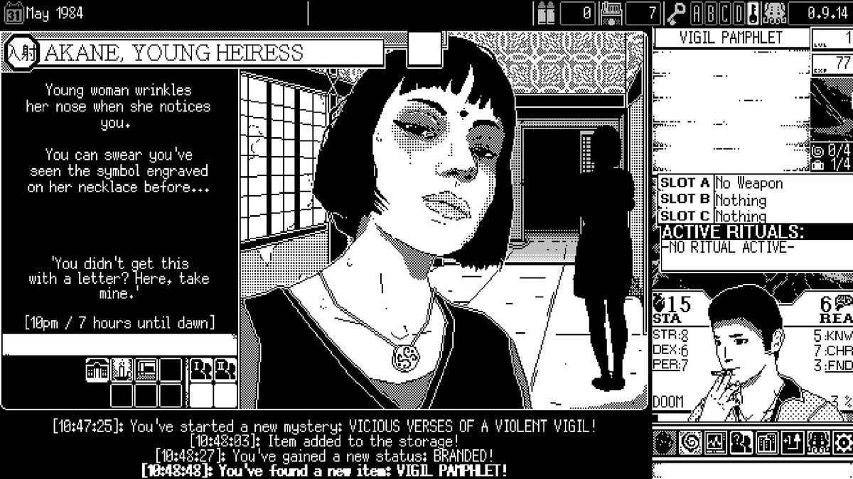 WORLD OF HORROR – Mídia Digital (Steam/PC)