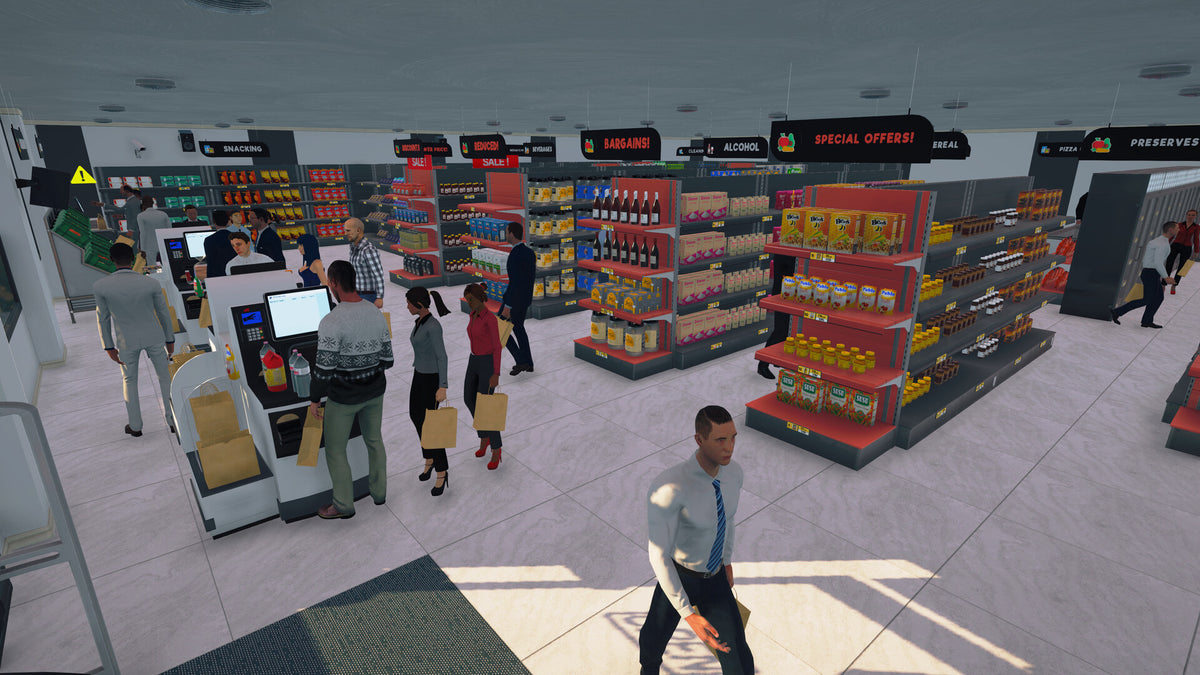 Supermarket Simulator – Mídia Digital (Steam/PC)