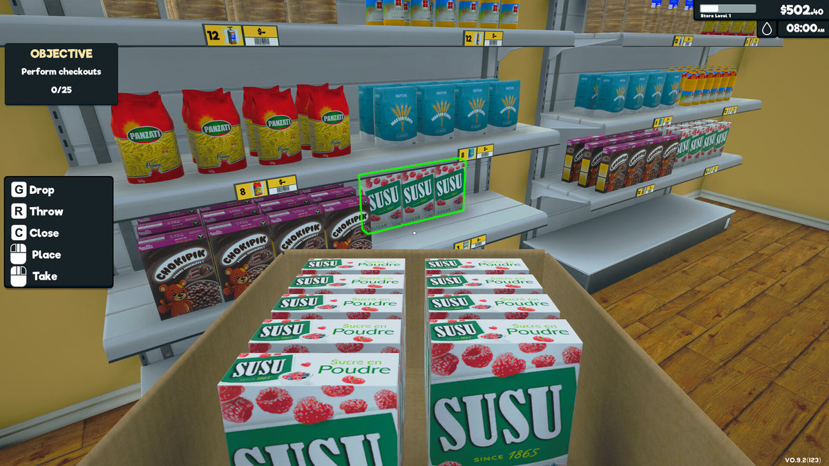 Supermarket Simulator – Mídia Digital (Steam/PC)