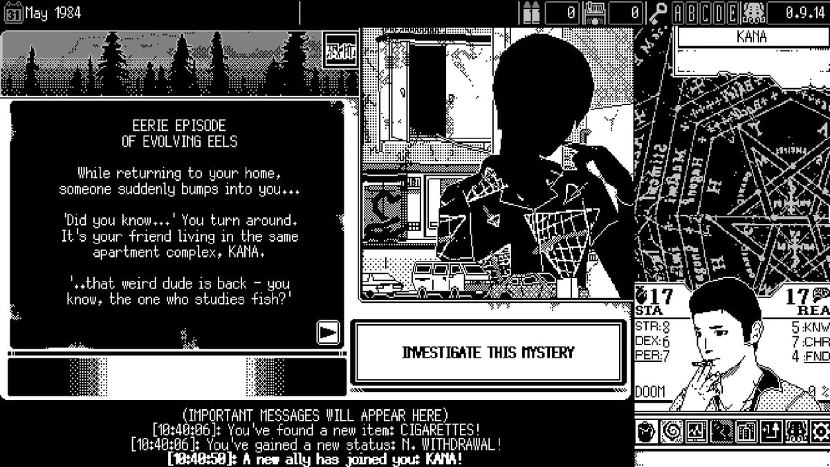 WORLD OF HORROR – Mídia Digital (Steam/PC)
